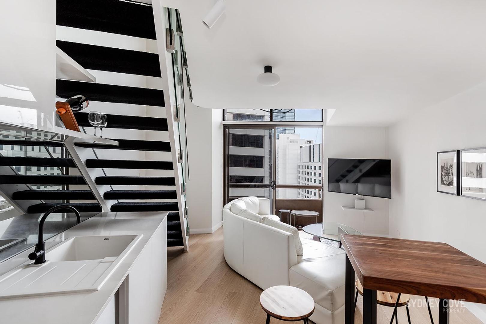 Kozyguru Cbd Harbor View Loft With Parking Apartment Sydney